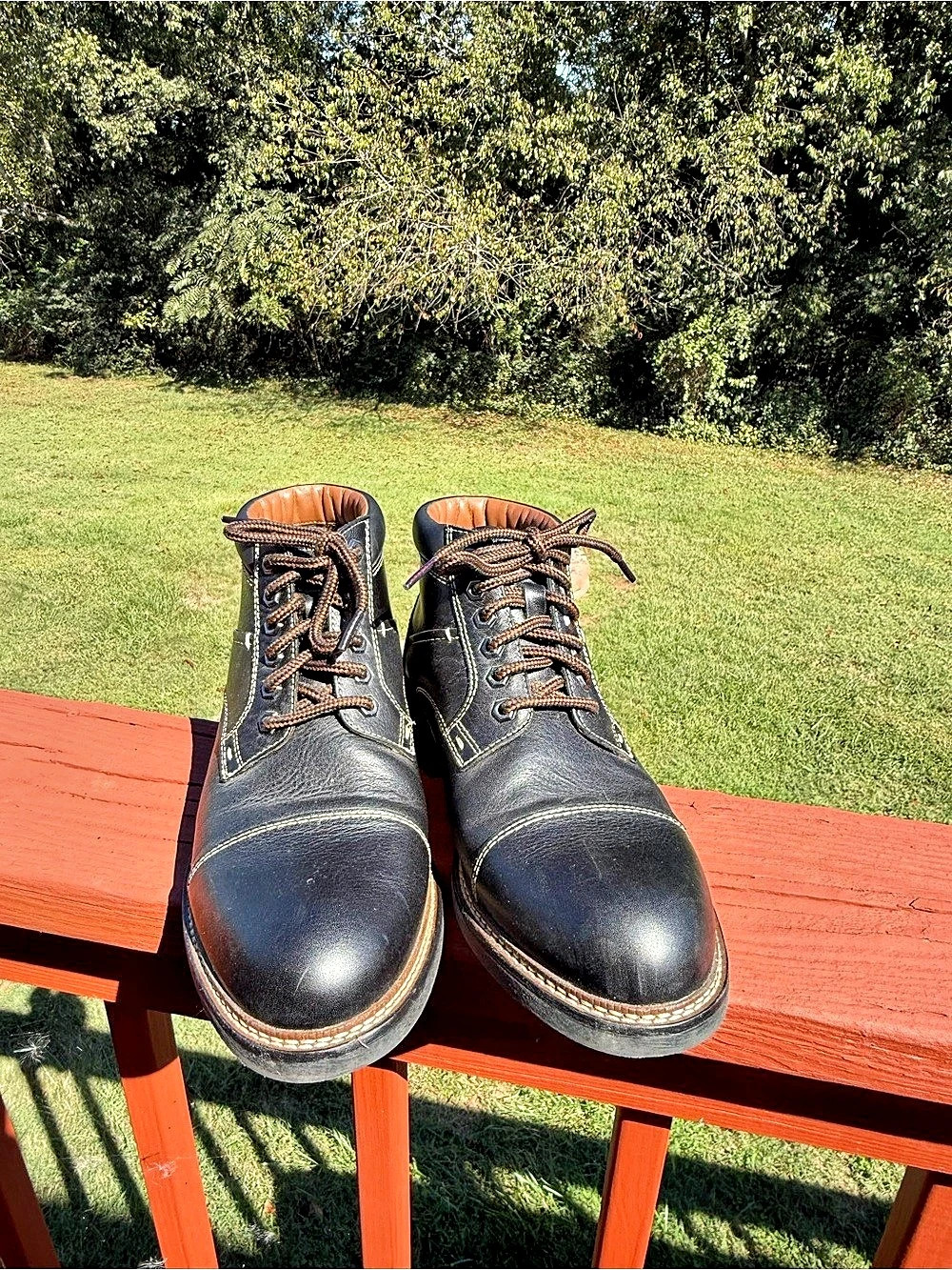 Johnston&Murphy Men's Leather Boots US 9M